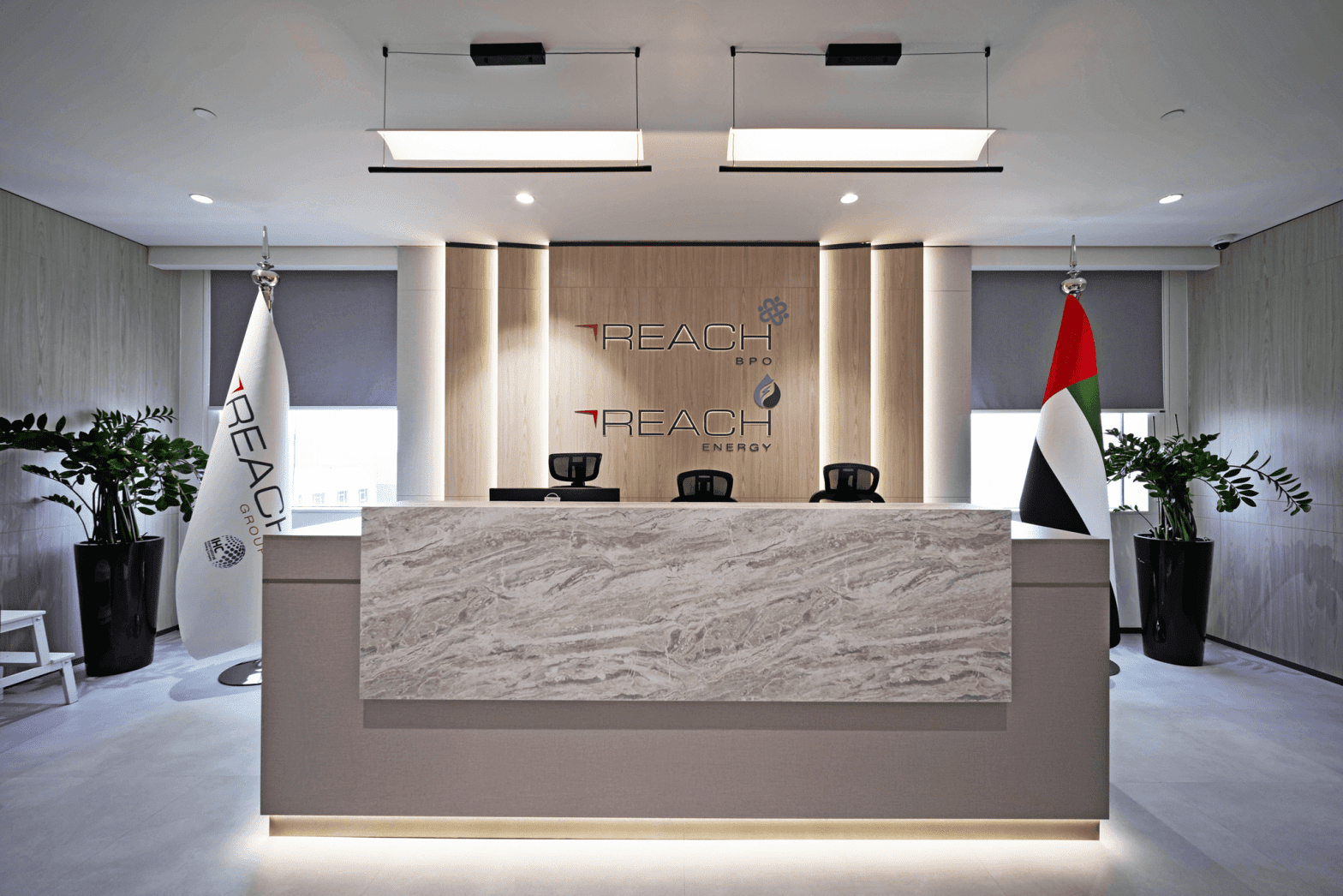Reach Recruitment Reception design